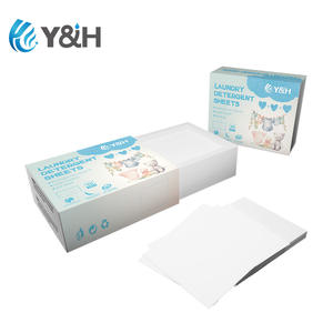 Hojas de Detergente para Ropa para Bolsa de Gimnasio, Limpieza Ecológica para Viajes, Empaque y Logotipo Personalizados - Product Image 1