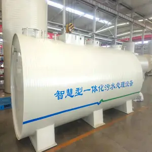 Équipement de traitement des eaux usées Johkasou Matériaux PP Structure de résistance de coulée de moule SMC Réservoir de purification à longue durée de vie