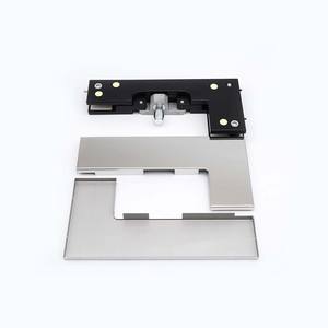 フレームレスガラスドアアクセサリービッグL字型トップピボットクランプコーナーパッチ継手 - Product Image 4