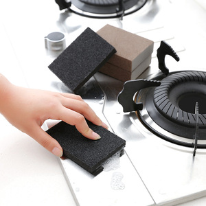 Éponge diamantée rectangulaire pour cuisine, pour nettoyer les casseroles et les poêles, éliminer les taches et la rouille - Product Image 1