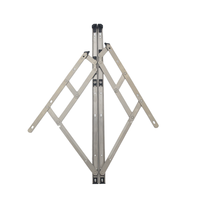 Vente chaude d'usine, support télescopique à friction moderne en acier inoxydable pour fenêtre, angle d'ouverture réglable, installation facile, 180°