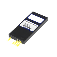 Module DWDM à bande étroite 100/200GHz, Mux Demux passif à faible perte d'insertion pour réseau à fibre optique