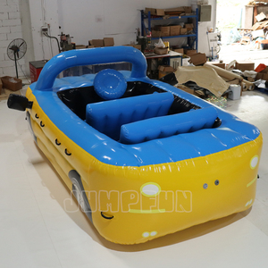 4 a 6 personas inflable sedán coche barcos adultos inflable <span class=keywords><strong>agua</strong></span> coche remolcable juguetes emocionantes deportes acuáticos coche barcos <span class=keywords><strong>para</strong></span> la venta - Product Image 2