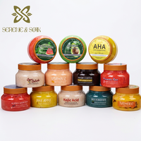 S&Soak Персиковая соль-баттер с витамином Е, веганский, оптовый, пенящийся, натуральный отбеливающий, отшелушивающий, с зеленым чаем, под собственной торговой маркой, органический
