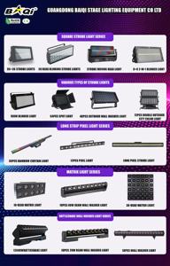 Projecteur <span class=keywords><strong>LED</strong></span> matriciel RVBW 18 pièces à effet mural arc-en-ciel coloré, contrôle DMX512, en aluminium, idéal pour discothèques et soirées, directement de l'usine - Product Image 6