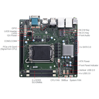 Baru untuk MS-CF23 Intel Generasi ke-15 Arrow Lake-S Core Ultra 9/7/5 Seri H810 Motherboard Mini-ITX Dual-channel DDR5 RAM Port SATA