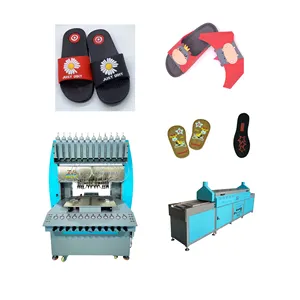 Jinyu automatic PVC patches machine soft rubber shoe sole upper sandal vamp making machine for cartoon cute kid shoes