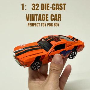 1/32 Vintage classico Retro in lega di metallo pressofuso modello di <span class=keywords><strong>auto</strong></span> Pull porta posteriore aperto giocattolo di simulazione per la <span class=keywords><strong>collezione</strong></span> per bambini - Product Image 4