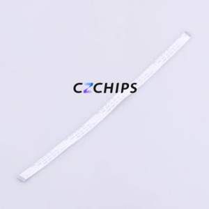 JS10A-10P-300-4-8 FFC Cable (Flexible Flat Cable) P=1mm Connector 10P 1mm 0.3mm Non-Inverting - Product Image 1