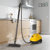 Limpiador a Vapor Portátil de Calentamiento Rápido de 40s y 1300W, Vaporizador de Alta Presión para Limpieza del Hogar, Cocina y Baño