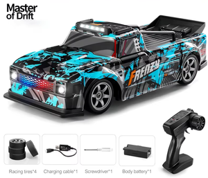 SJY-S924/S923 1:16 4WD RC Drifting Racing Car with LED Lights 4-Channel 20m Remote Control Plastic Tires USB <b>Cable</b> for Adults - Product Image 5