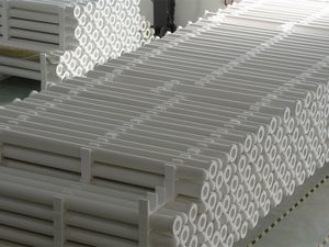 ตัวกรองเทียนใยเซรามิก <span class=keywords><strong>Al2O3</strong></span> 99% ทนการกัดกร่อนแบบมีรูพรุน สำหรับก๊าซร้อนอุณหภูมิสูง - Product Image 1