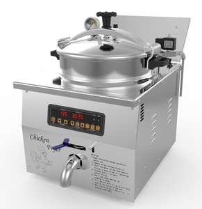 KFC-Freidora eléctrica a presión para pollo, encimera pequeña, de mesa, eléctrica - Product Image 2