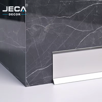 Plinthe en acier inoxydable de haute qualité 304/316 pour la décoration du sol, style moderne, profilés de plinthe