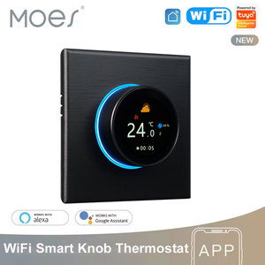 <span class=keywords><strong>Termostato</strong></span> Inteligente WiFi <span class=keywords><strong>MOES</strong></span> Tuya para Calefacción, Material PC+ABS, 95-240V AC, Control por Aplicación para Calderas de Agua, Gas y Eléctricas - Product Image 1