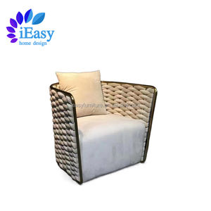 IEasy-Silla de sofá de tela de terciopelo para sala de estar, sillón moderno de tela de araña para sala de estar - Product Image 6