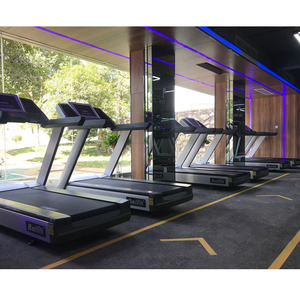 Caminadora eléctrica comercial Bailih 580 con pantalla táctil y absorción de impactos para correr - Product Image 2