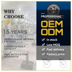 Oem Odm Custom Industrial Stem Caster <b>Wheel</b> With Side Brake Durable Zinc Plated Steel Bracket For Scaffolding Systems - Product Image 6