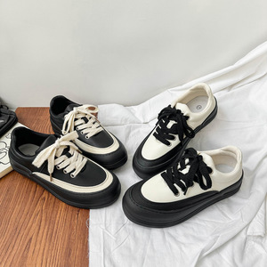 Greatshoes High Top Beige Custom Casual Shoes Breathable Lightweight Walking Lace-Up <b>Canvas</b> Spring Winter Soft Comfort Shoes - Product Image 2