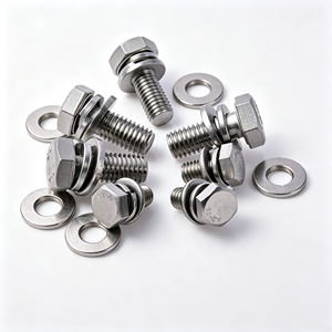 Tornillo de Cabeza Hexagonal Cruzada GB9074.17 de Acero Inoxidable con Arandelas Planas y de Resorte, Suministro de Fábrica - Product Image 6