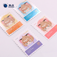 Autocollants personnalisés en forme de tampon, autocollants de dessins animés Kawaii en gros pour le scrapbooking, fabricant professionnel de papeterie