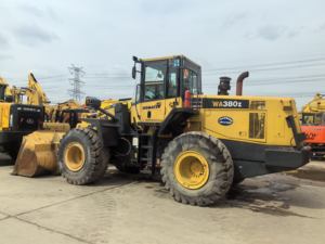 Roda pemuat Jepang asli <span class=keywords><strong>Komatsu</strong></span>, WA380Z roda pemuat depan 38 ton dengan SAA6D107E-1 mesin - Product Image 3