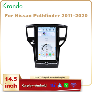 Système multimédia Android Tesla 14,8 pouces pour Nissan <span class=keywords><strong>Pathfinder</strong></span> 2011-2020 Autoradio Navigation sans fil Carplay Android Auto <span class=keywords><strong>GPS</strong></span> - Product Image 3