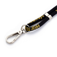 Sangle d'appareil photo en nylon personnalisée avec logo imprimé, réglable, anti-chute, avec boucle métallique