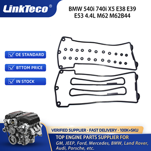 Juego de juntas y ojales de tapa de válvula Linkteco para <span class=keywords><strong>BMW</strong></span> 540i 740i X5 E38 E39 E53 4.4L M62 M62B44 11129071590 56043800 153339601 - Product Image 2