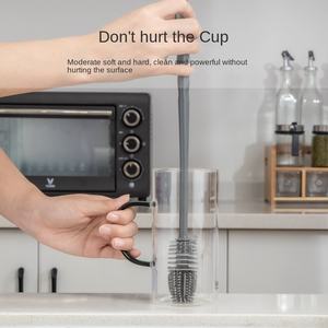 Spazzola per la pulizia della casa con manico lungo in Silicone speciale, non con angolo morto, per una bottiglia efficace che rompe la parete della bottiglia - Product Image 3