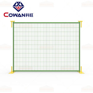 Bas prix à vendre Panneaux de clôture temporaires de chantier de construction canadiens galvanisés soudés portatifs d'extérieur de haute qualité - Product Image 2