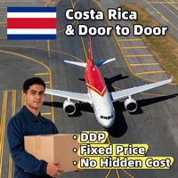 Agente de Envíos de China a Costa Rica DDP Alibaba-express, Transitario Puerta a Puerta, Precio Fijo, Sin Tarifas Adicionales, Envío Aéreo Express
