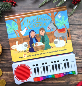 Interaktives Frühlernspielzeug für Kinder: Klavier-Soundbuch mit Musikmodul, Liedern und Lernspaß - Pädagogisches Geschenk - Product Image 1