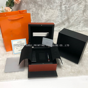 Luxury Wooden Watch <b>Box</b> with Rubber Strap & <b>Tool</b> <b>Set</b> - High-End Watch Storage <b>Box</b> for Diving Watches, Custom Logo Available - Product Image 2