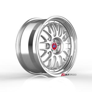 Ruedas forjadas de 2 piezas 18 20 21 22 pulgadas estilo E88 para Mercedes <span class=keywords><strong>AMG</strong></span> <span class=keywords><strong>BMW</strong></span> M4 M5 <span class=keywords><strong>M8</strong></span> F10 F30 F90 llantas de rueda de coche de pasajeros - Product Image 1