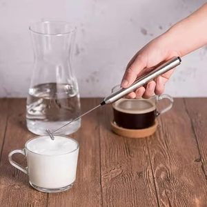 Espumador <span class=keywords><strong>de</strong></span> Leche Eléctrico Portátil, Mini Batidora <span class=keywords><strong>de</strong></span> Leche <span class=keywords><strong>de</strong></span> Acero Inoxidable, Espumador <span class=keywords><strong>de</strong></span> Mano para Chocolate Caliente y Café - Product Image 4