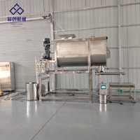 Mélangeur à ruban industriel pour poudres, engrais, additifs alimentaires, produits chimiques
