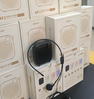 Amplificateur de puissance numérique portable avec mini haut-parleur et microphone pour enseignants, entraîneurs, réunions d'église, yoga, excursions en plein air, promotions