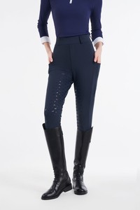 여름 유니섹스 승마 바지 슬림 핏 미드라이즈 논슬립 실리콘 슈퍼 엘라스틱 통기성 경기 훈련용 - Product Image 6