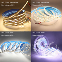 2835 LED-Streifen 60 120 240 LEDs 8mm 3000K 6000K Band licht Flexibles Seil Streifen licht für Home TV Küchen dekor