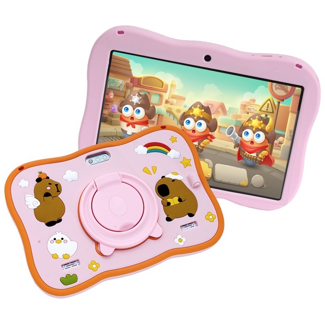 7 Inch Android Tablet in Stock Wifi Tablet Educational Tablet 4+64GB with Iwawa Game for Kids Wholesale