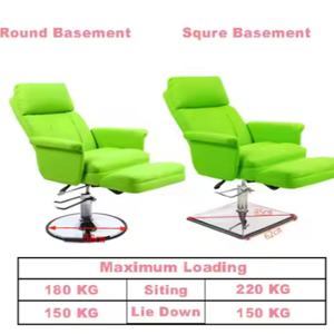 Sillas de Estilismo Reclinables Rosadas, Sillas Reclinables Económicas, Silla para Clientes de Salón de Uñas - Product Image 6