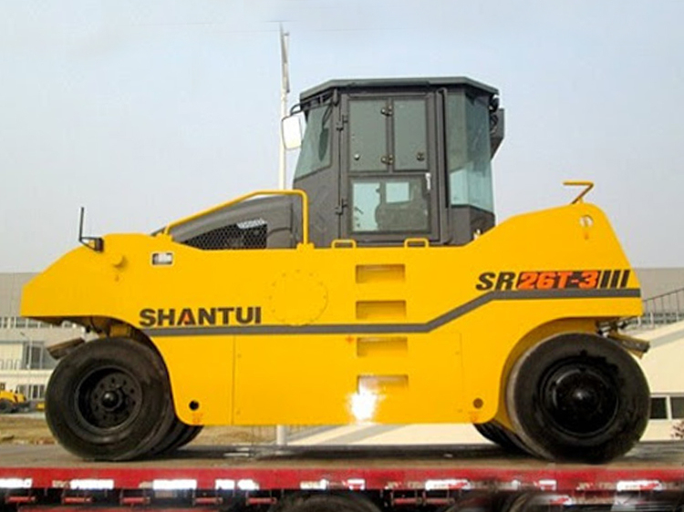30Ton Chargeuse sur pneus Shantui Rouleaux Compresseurs SR30T Pneu Pneumatique En Caoutchouc Rouleaux