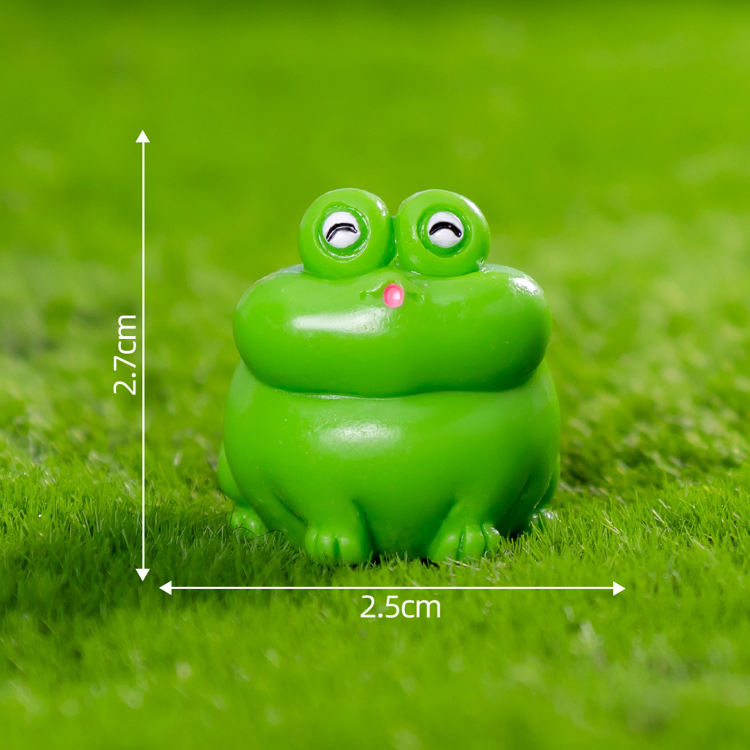 colorful To the right of Frog No. 2