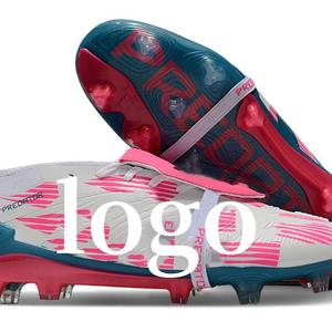 Chaussures de football unisexes neuves Falcon 24ème génération Predator entièrement tricotées à lacets FG en caoutchouc pour le sport, vente en gros transfrontalière - Product Image 2