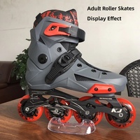 Présentoirs transparents pour chaussures de patinage en ligne et à roulettes - Supports d'exposition