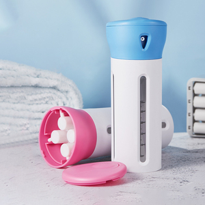 Distributeur de liquide Portable 4-en-1 30ml PP Récipient de voyage étanche pour parfum Shampooing Conditionneur <span class=keywords><strong>Lotion</strong></span> rechargeable - Product Image 2