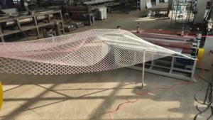 Máquina Automática de Geotextil de Un Solo Tornillo 3D 4D PE con Motor de 55kw para Aplicaciones de Láminas de Alambre y Cercas para Balcones y Ventanas - Product Image 4