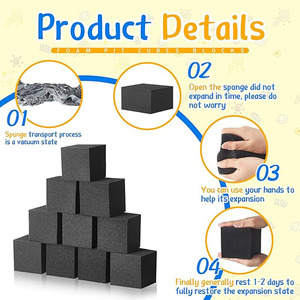 Woxin mật độ cao Thể dục dụng cụ Trampoline khối khả năng phục hồi cao bọt khối <span class=keywords><strong>Pit</strong></span> bán buôn trong nhà Trampoline công viên Polyurethane - Product Image 2