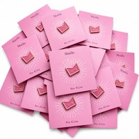 Épinglette personnalisée en émail dur, badge de revers sur mesure, design complexe, placage nickel/or, impression typographique, articles promotionnels